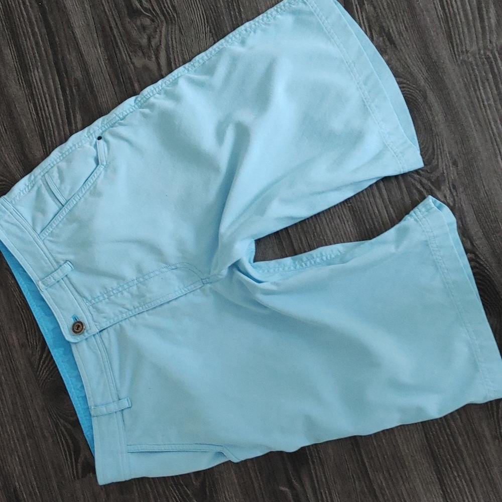 LULULEMON Kahona mens golf Chambray shorts 32